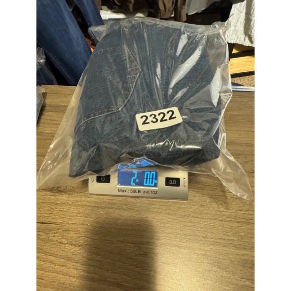 Duluth Trading Co Flex Ballroom Jeans Mens 40x32 Blue Denim Straight Leg Pants - Picture 9 of 12